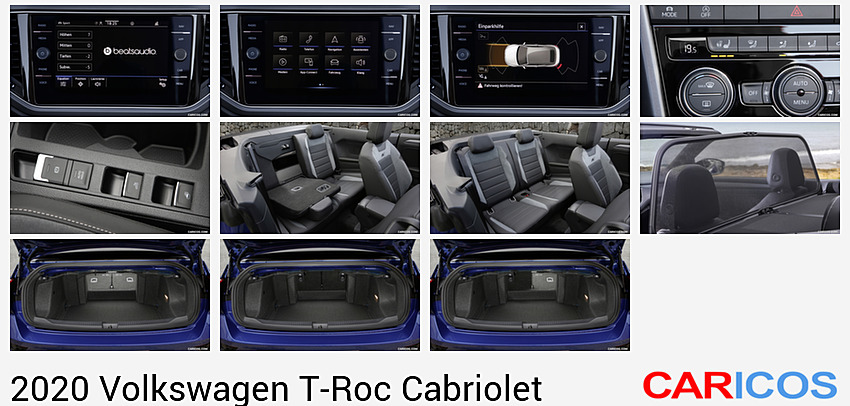 Volkswagen T-Roc Cabriolet | 2020MY | Central Console