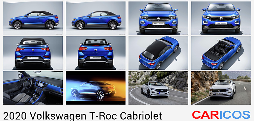 Volkswagen T-Roc Cabriolet | 2020MY | Side