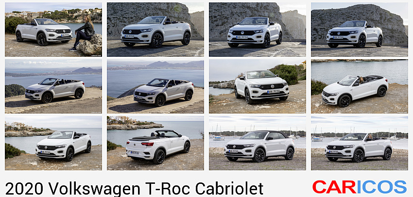 Volkswagen T-Roc Cabriolet | 2020MY | Front Three-Quarter