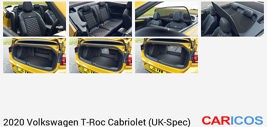 2020 Volkswagen T-Roc R-Line Cabriolet (UK-Spec) | Interior, Front Seats