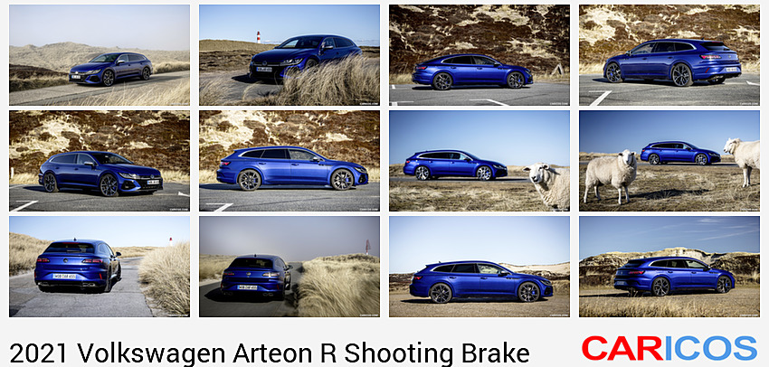 Volkswagen Arteon R Shooting Brake | 2021MY | Front Three-Quarter