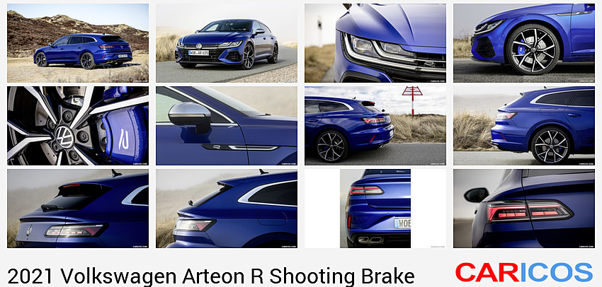 Volkswagen Arteon R Shooting Brake | 2021MY | Rear Three-Quarter