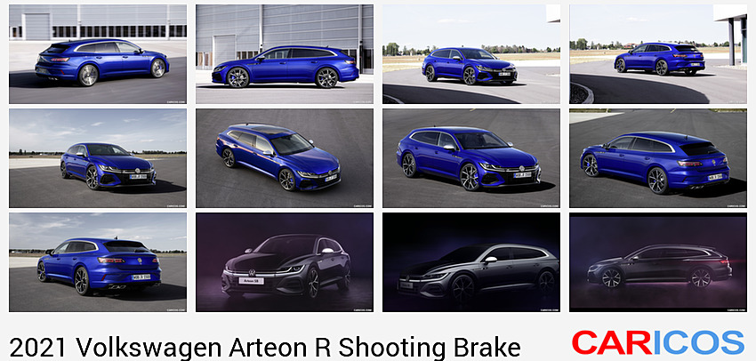 Volkswagen Arteon R Shooting Brake | 2021MY | Rear Three-Quarter