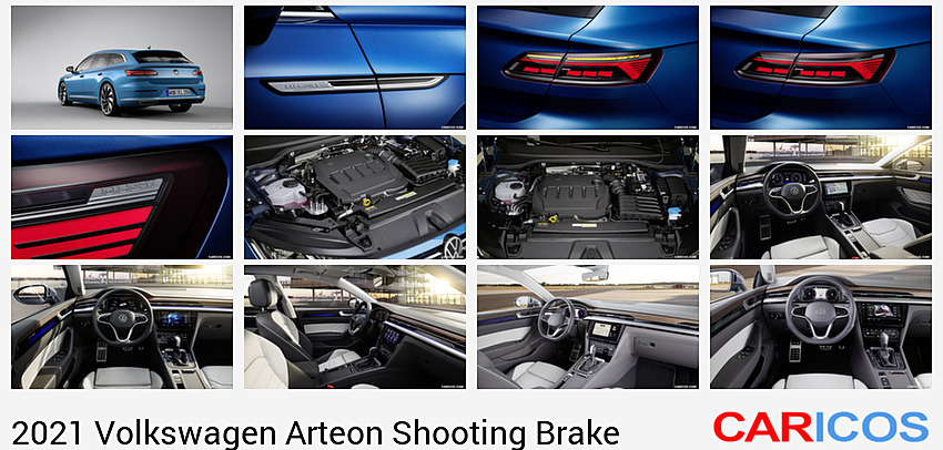 Volkswagen Arteon Shooting Brake | 2021MY | Rear Three-Quarter