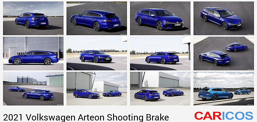 2021 Volkswagen Arteon R Shooting Brake | Rear Three-Quarter