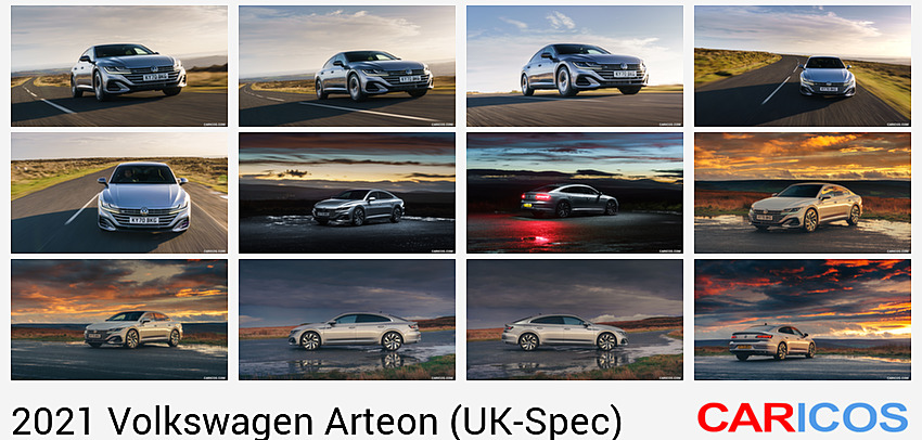 Volkswagen Arteon (UK-Spec) | 2021MY | Front Three-Quarter