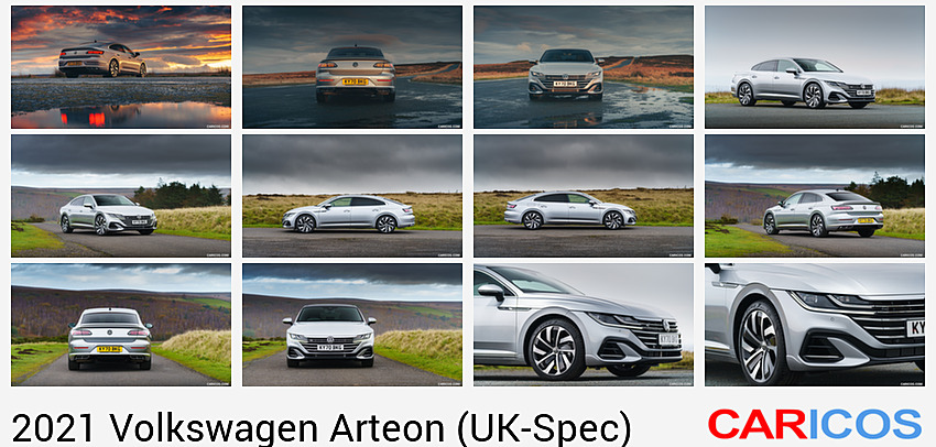 Volkswagen Arteon (UK-Spec) | 2021MY | Rear Three-Quarter