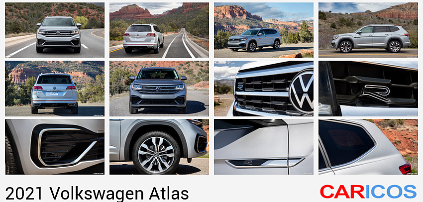 Volkswagen Atlas | 2021MY |  SEL R-line | Front