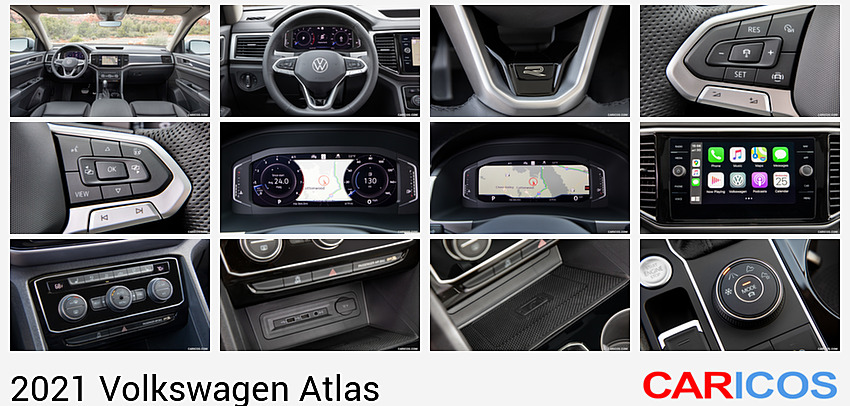 Volkswagen Atlas | 2021MY |  SEL R-line | Interior, Cockpit