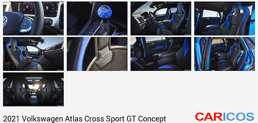 Volkswagen Atlas Cross Sport GT Concept | 2021MY | Interior, Steering Wheel
