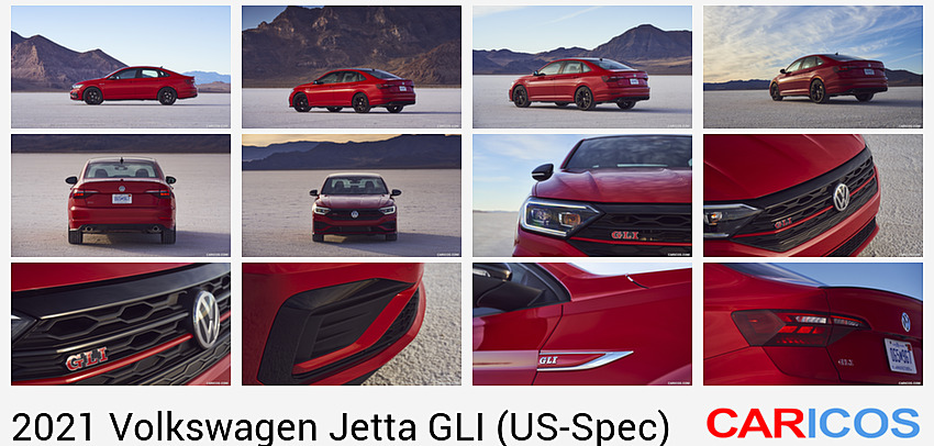 Volkswagen Jetta GLI (US-Spec) | 2021MY | Side
