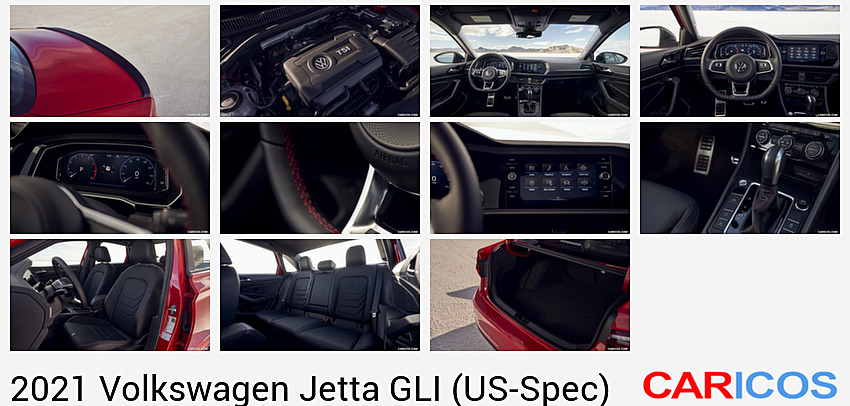 Volkswagen Jetta GLI (US-Spec) | 2021MY | Spoiler