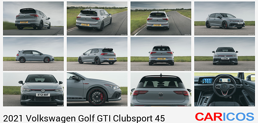 2021 Volkswagen Golf GTI Mk VIII Clubsport 45 (UK-Spec) | Rear Three-Quarter