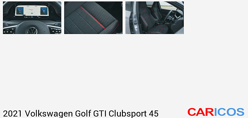 2021 Volkswagen Golf GTI Mk VIII Clubsport 45 (UK-Spec) | Digital Instrument Cluster