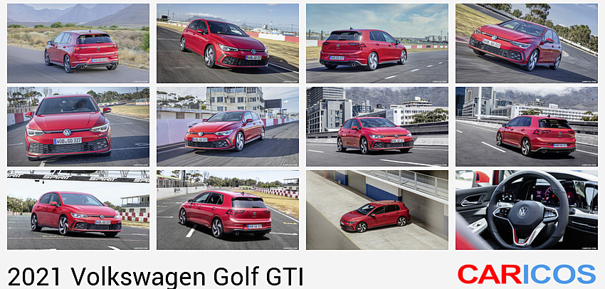 Volkswagen Golf GTI | 2021MY | Rear Three-Quarter