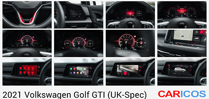 Volkswagen Golf GTI (UK-Spec) | 2021MY | Interior, Steering Wheel
