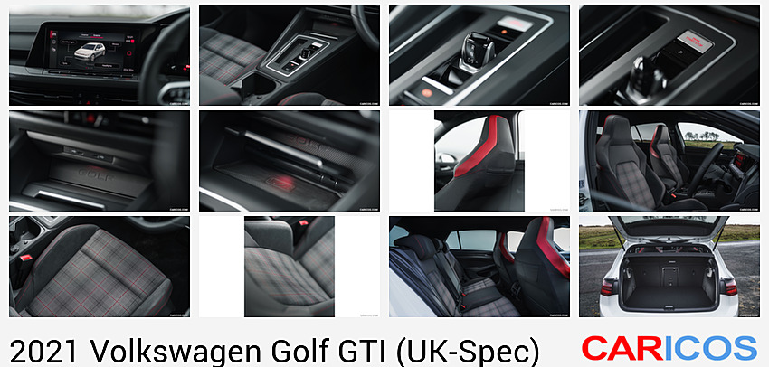 Volkswagen Golf GTI (UK-Spec) | 2021MY | Central Console