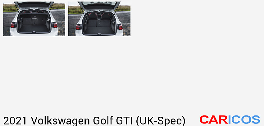 Volkswagen Golf GTI (UK-Spec) | 2021MY | Trunk