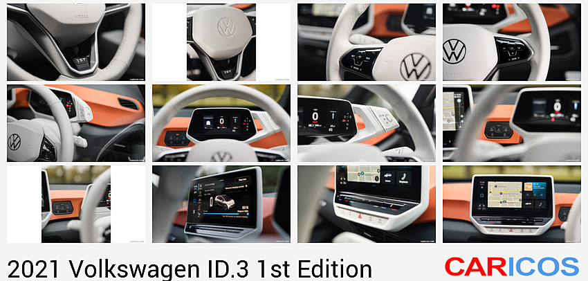 Volkswagen ID.3 1st Edition | 2021MY |  (UK-Spec) | Interior, Steering Wheel