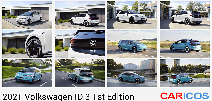 Volkswagen ID.3 1st Edition | 2021MY | Front Three-Quarter