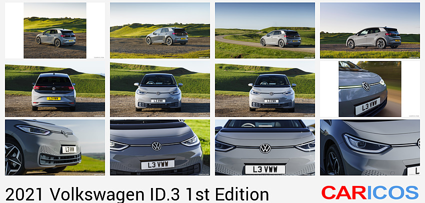 Volkswagen ID.3 1st Edition | 2021MY |  (UK-Spec) | Rear Three-Quarter