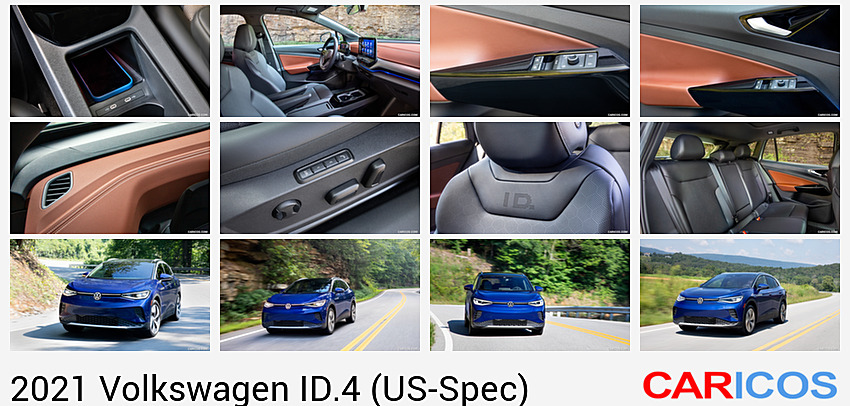 2021 Volkswagen ID.4 AWD Pro S with Gradient Package (US-Spec) | Interior, Detail