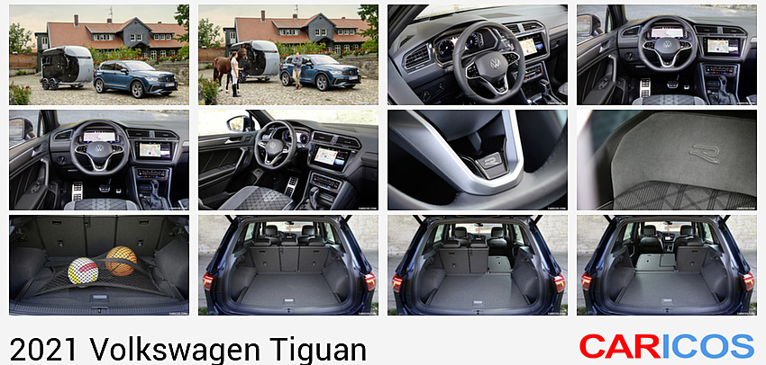 Volkswagen Tiguan | 2021MY |  R-Line | Front Three-Quarter