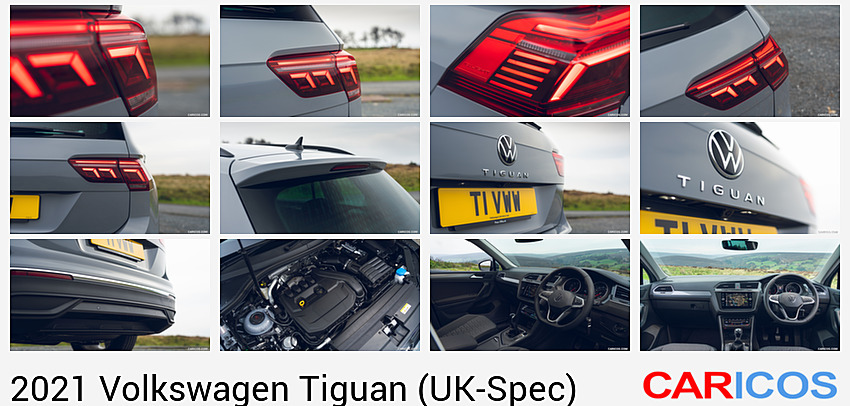 2021 Volkswagen Tiguan Life (UK-Spec) | Tail Light