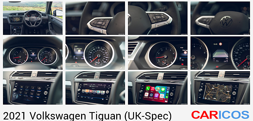 2021 Volkswagen Tiguan Life (UK-Spec) | Interior, Cockpit