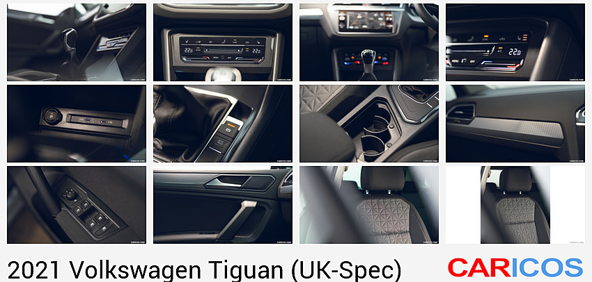 2021 Volkswagen Tiguan Life (UK-Spec) | Central Console