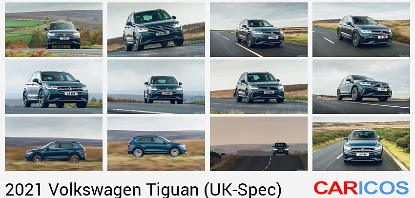 2021 Volkswagen Tiguan R-Line (UK-Spec) | Front