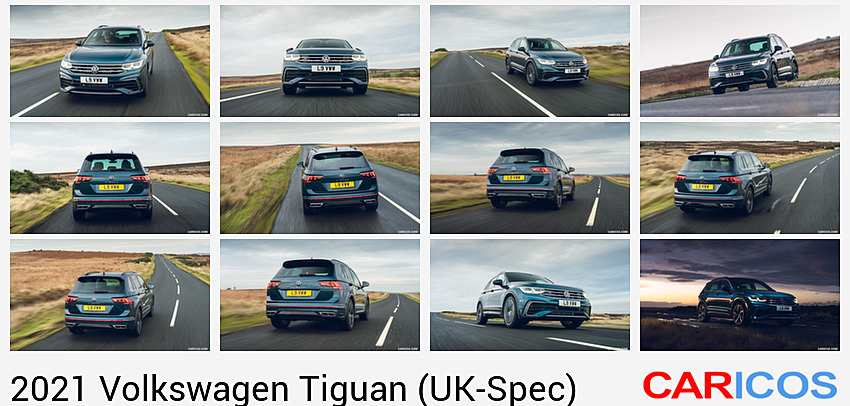 2021 Volkswagen Tiguan R-Line (UK-Spec) | Front