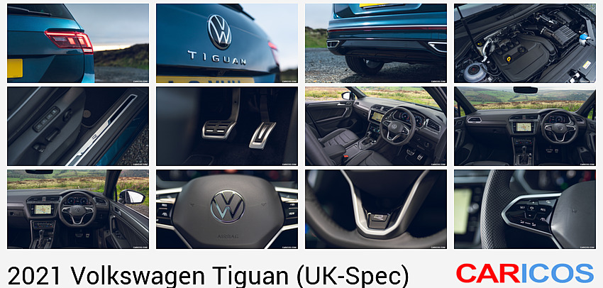 2021 Volkswagen Tiguan R-Line (UK-Spec) | Tail Light