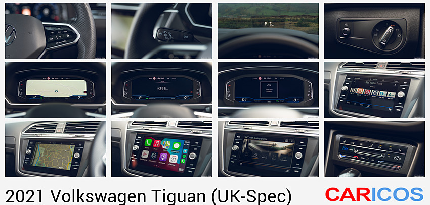 2021 Volkswagen Tiguan R-Line (UK-Spec) | Interior, Steering Wheel