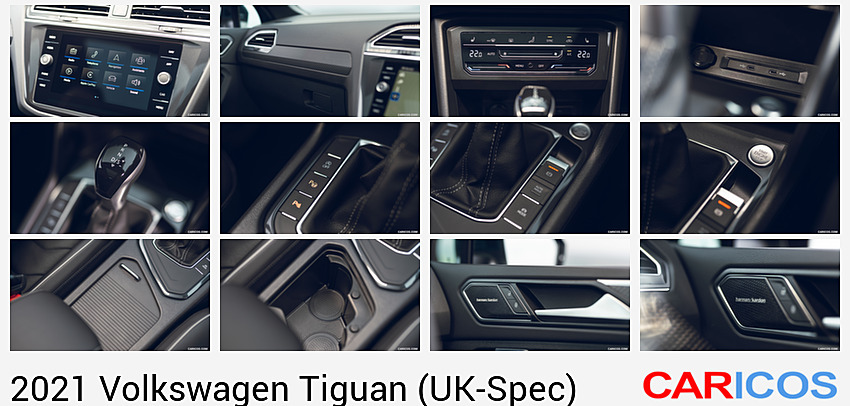 2021 Volkswagen Tiguan R-Line (UK-Spec) | Central Console