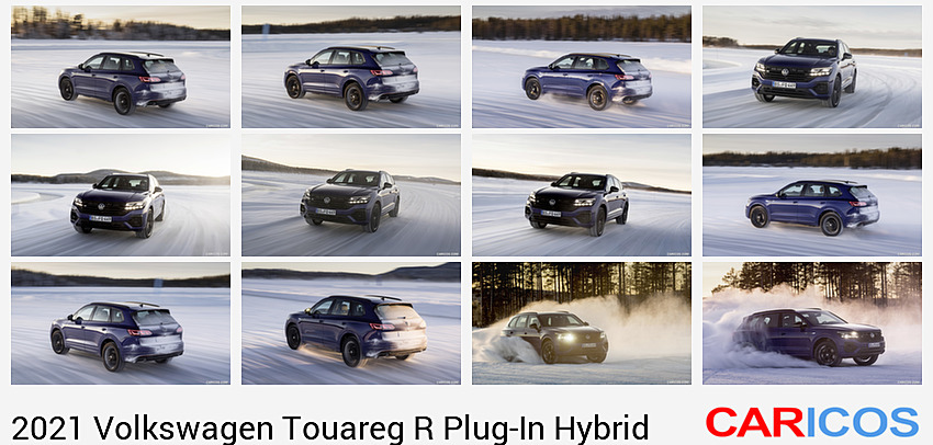 Volkswagen Touareg R Plug-In Hybrid | 2021MY | In Snow