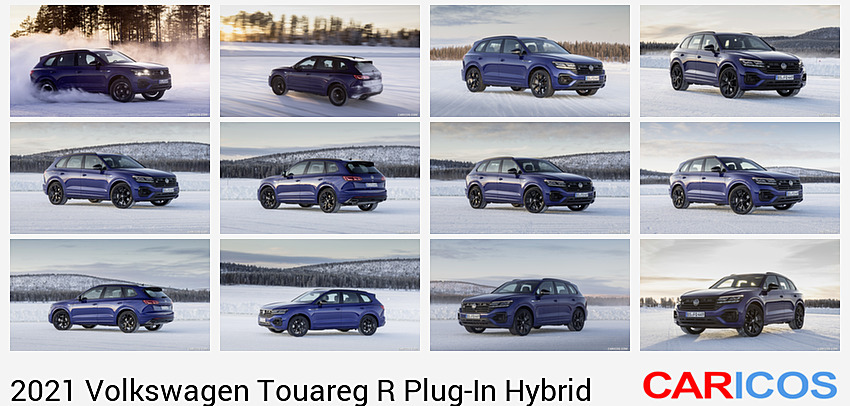 Volkswagen Touareg R Plug-In Hybrid | 2021MY | In Snow
