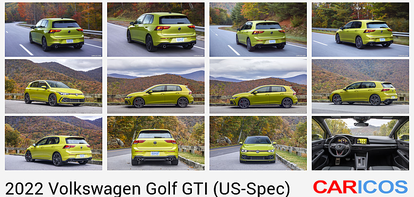 Volkswagen Golf GTI (US-Spec) | 2022MY | Rear Three-Quarter