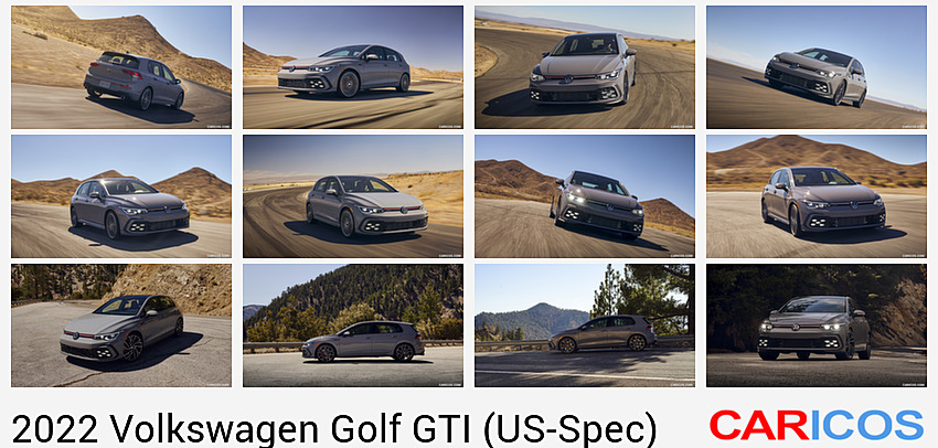 Volkswagen Golf GTI (US-Spec) | 2022MY | Rear Three-Quarter