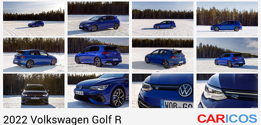 Volkswagen Golf R | 2022MY | Front Three-Quarter