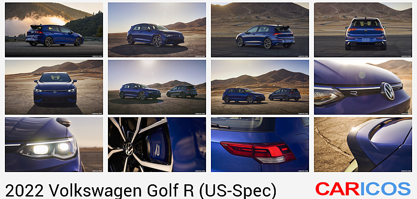 Volkswagen Golf R (US-Spec) | 2022MY | Rear Three-Quarter