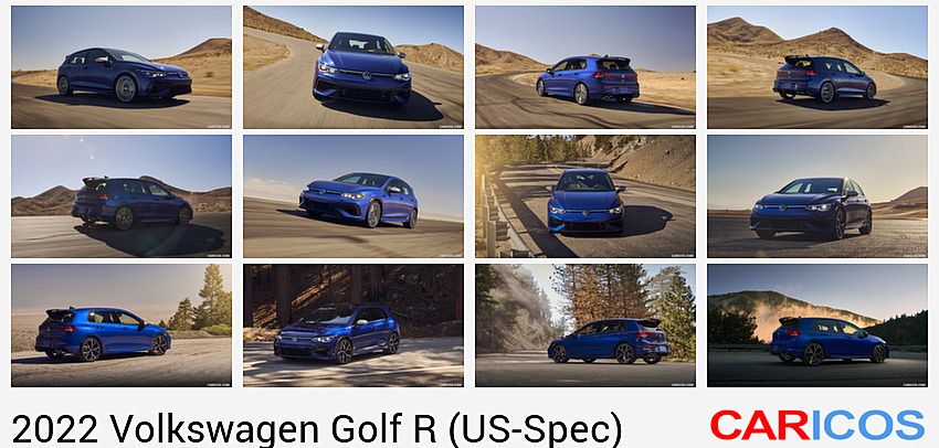 Volkswagen Golf R (US-Spec) | 2022MY | Front Three-Quarter