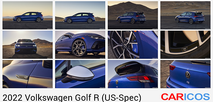 Volkswagen Golf R (US-Spec) | 2022MY | Side