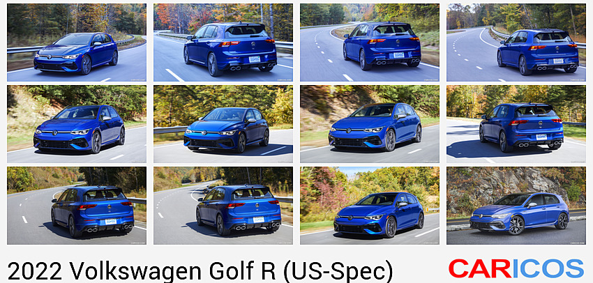 Volkswagen Golf R (US-Spec) | 2022MY | Front Three-Quarter