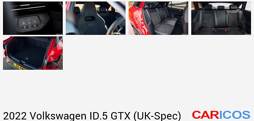 Volkswagen ID.5 GTX (UK-Spec) | 2022MY | Interior, Detail