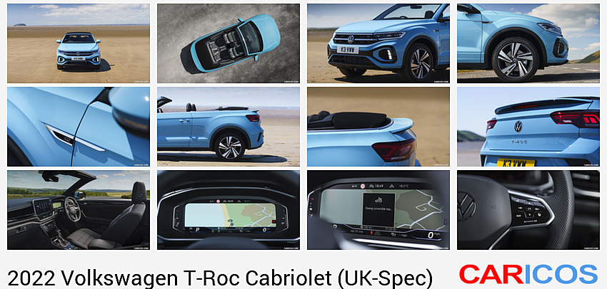 Volkswagen T-Roc Cabriolet (UK-Spec) | 2022MY | Front