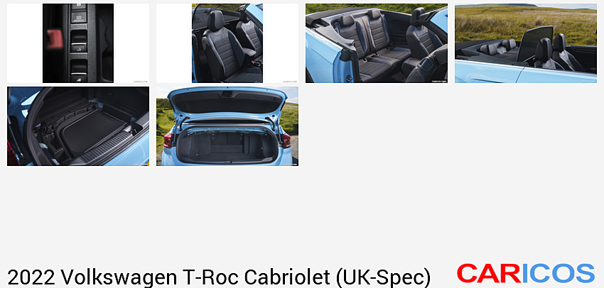 Volkswagen T-Roc Cabriolet (UK-Spec) | 2022MY | Interior, Detail