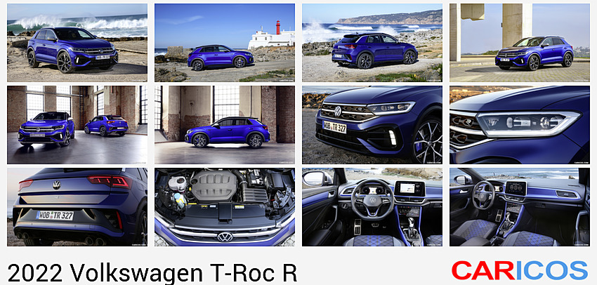 Volkswagen T-Roc R | 2022MY | Front Three-Quarter