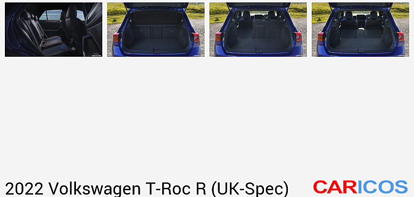 Volkswagen T-Roc R (UK-Spec) | 2022MY | Interior, Rear Seats