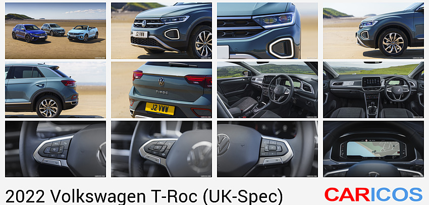 Volkswagen T-Roc (UK-Spec) | 2022MY |  and T-Roc Family
